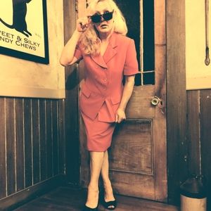 Vintage Le Suit polyester classic of the '80s